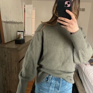 Women's Olive Sweater